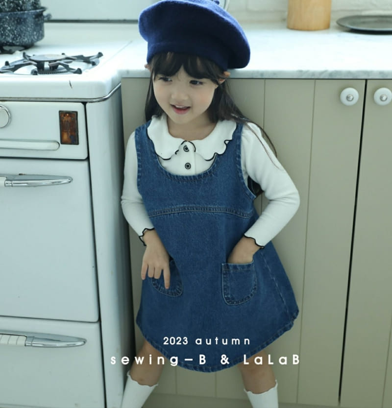 Sewing-B - Korean Children Fashion - #magicofchildhood - Merry Collar Tee - 9