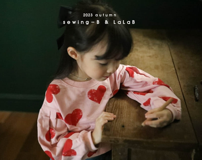 Sewing-B - Korean Children Fashion - #magicofchildhood - Heart Sweatshirt - 8