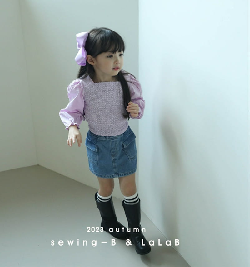 Sewing-B - Korean Children Fashion - #minifashionista - Smocked Blouse - 11