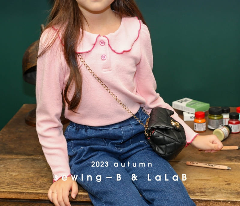 Sewing-B - Korean Children Fashion - #minifashionista - Merry Collar Tee - 10