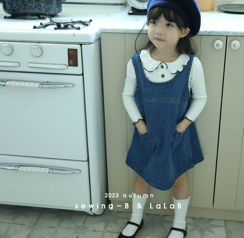 Sewing-B - Korean Children Fashion - #prettylittlegirls - Merry Collar Tee - 11