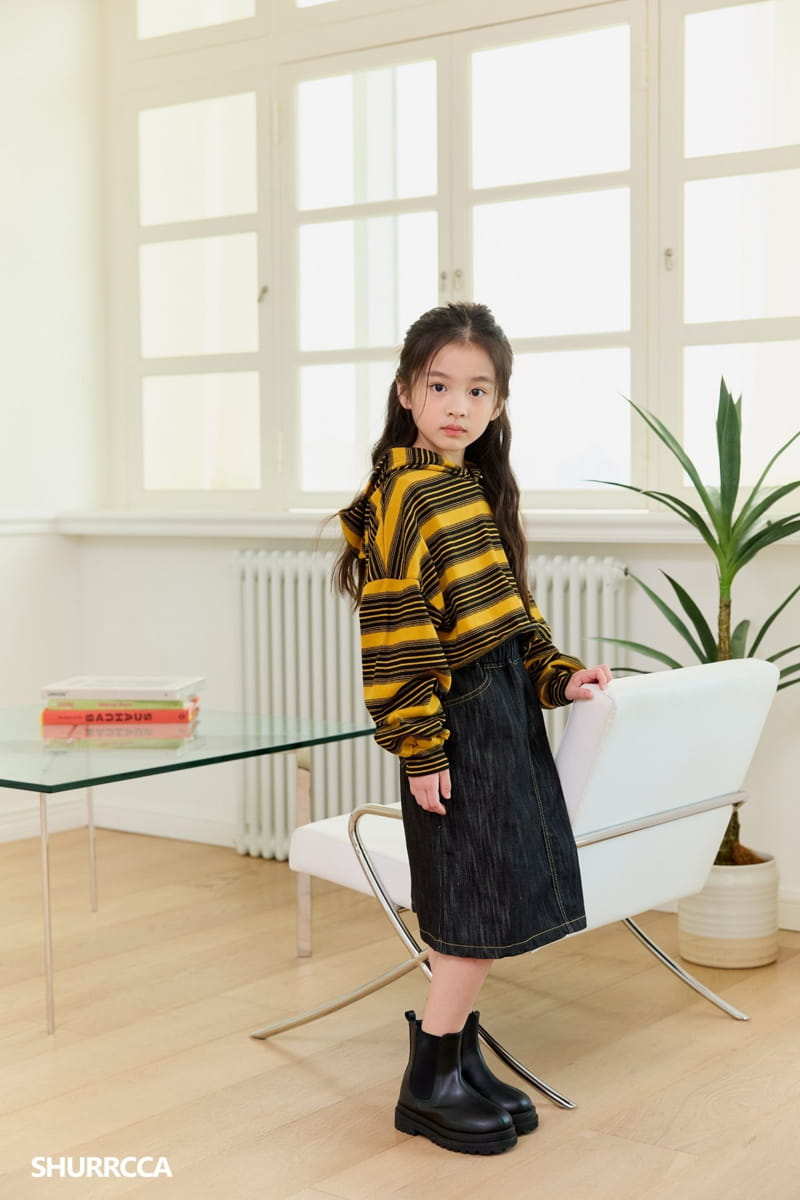 Shurrcca - Korean Children Fashion - #designkidswear - Crop Hoody Tee - 10