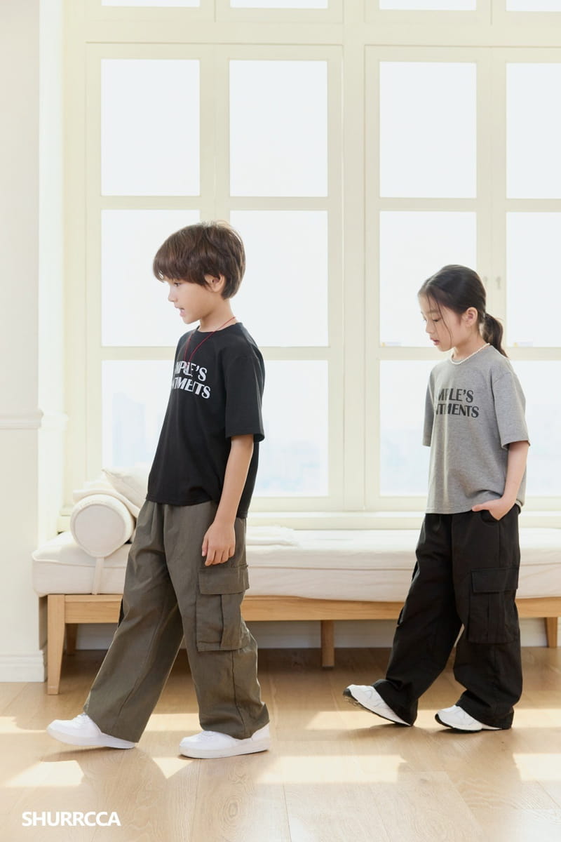 Shurrcca - Korean Children Fashion - #kidsshorts - Cargo PAnts - 10