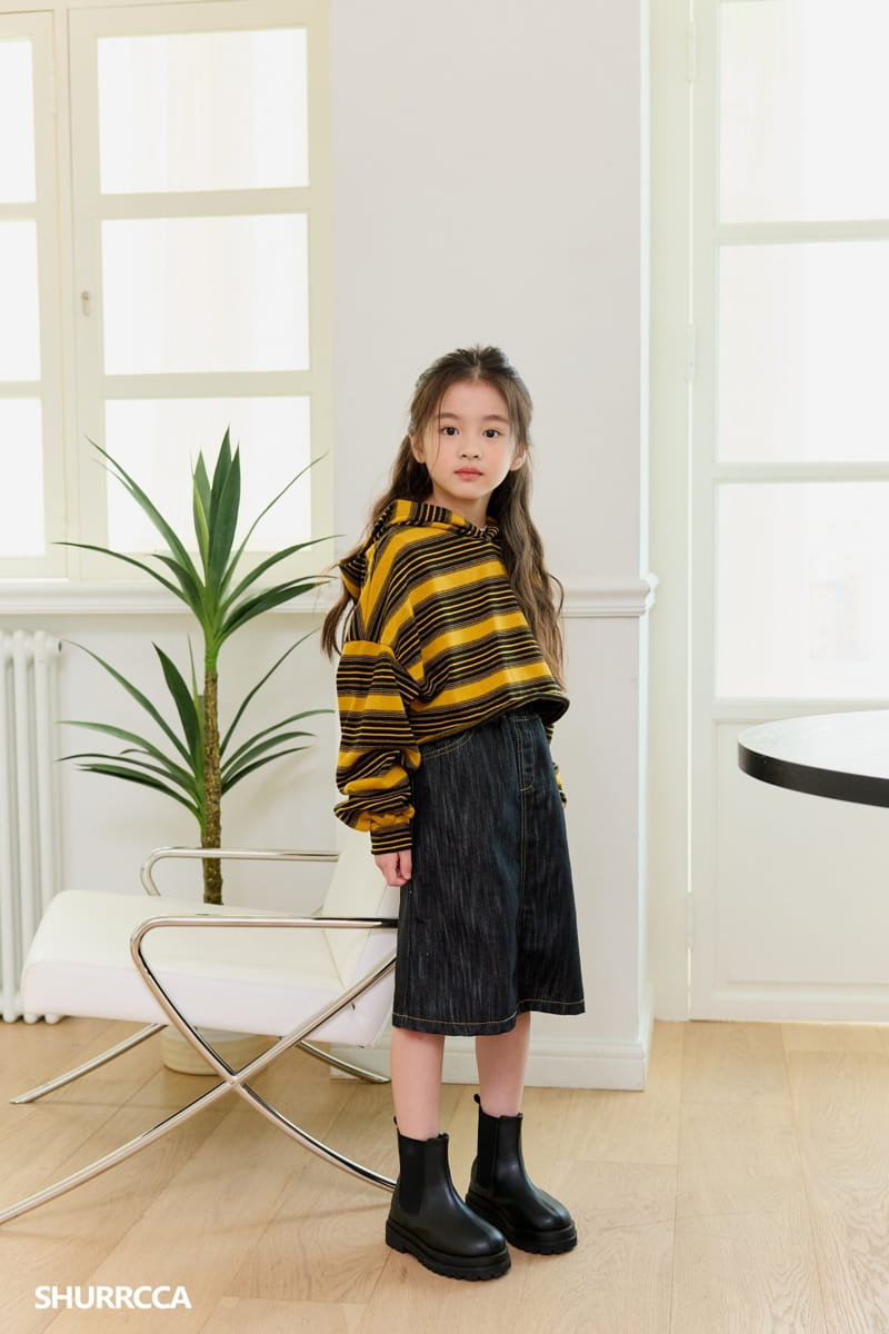 Shurrcca - Korean Children Fashion - #stylishchildhood - Crop Hoody Tee - 7