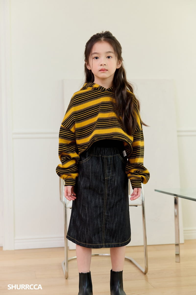Shurrcca - Korean Children Fashion - #todddlerfashion - Crop Hoody Tee - 5