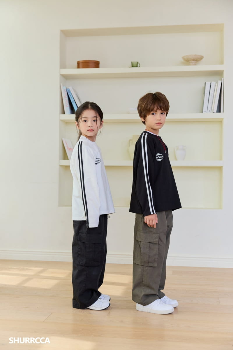 Shurrcca - Korean Children Fashion - #todddlerfashion - Cargo PAnts - 2