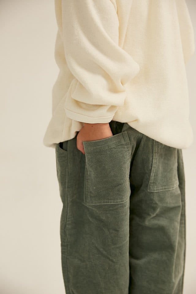 Slow B - Korean Children Fashion - #childofig - Rib Pants