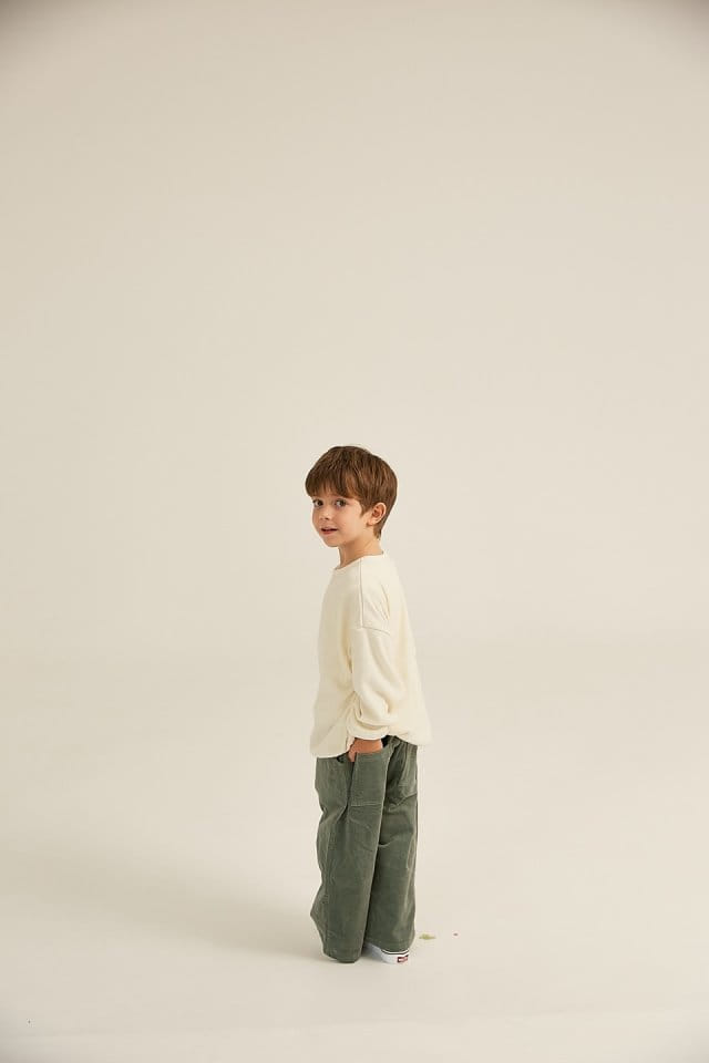 Slow B - Korean Children Fashion - #childrensboutique - Rib Pants - 2