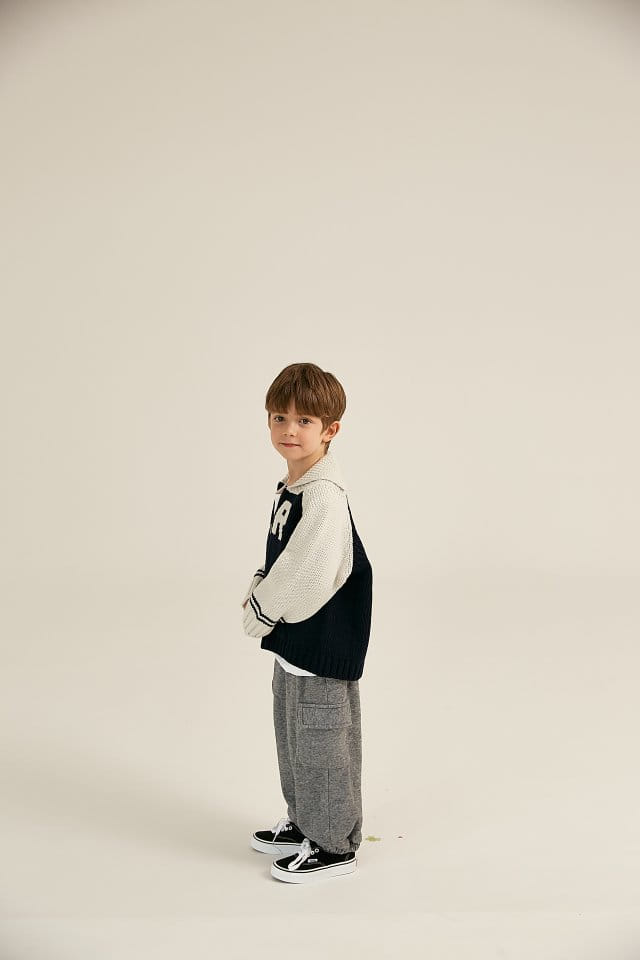 Slow B - Korean Children Fashion - #designkidswear - Raglan R Cardigan - 8