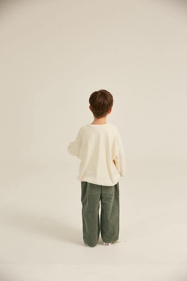 Slow B - Korean Children Fashion - #designkidswear - Rib Pants - 3