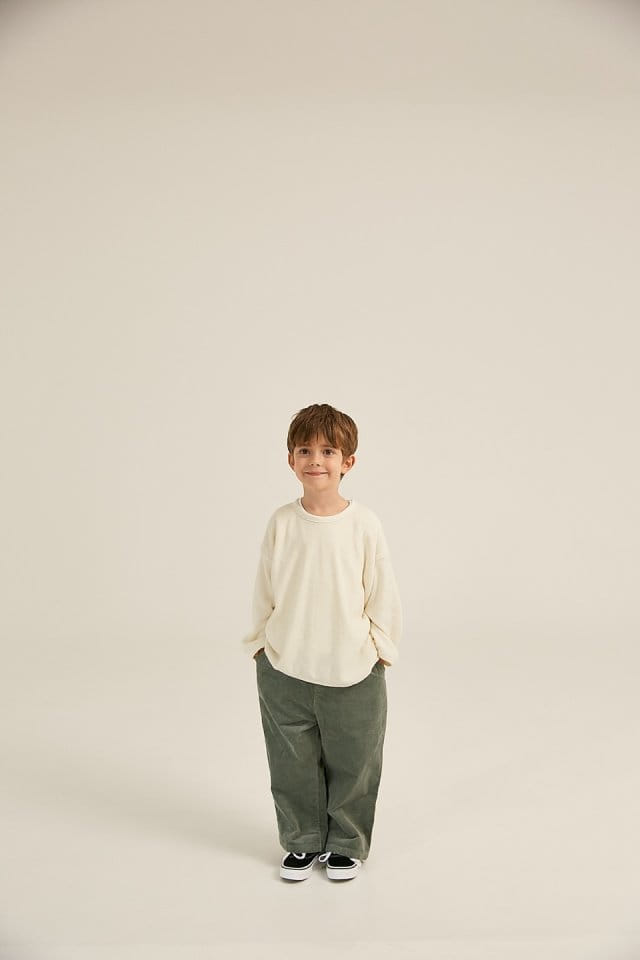 Slow B - Korean Children Fashion - #kidsshorts - Rib Pants - 6