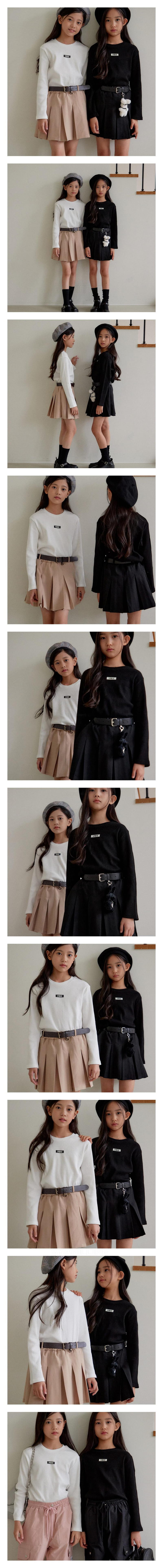 Sm2 - Korean Children Fashion - #Kfashion4kids - Daily Rib Tee