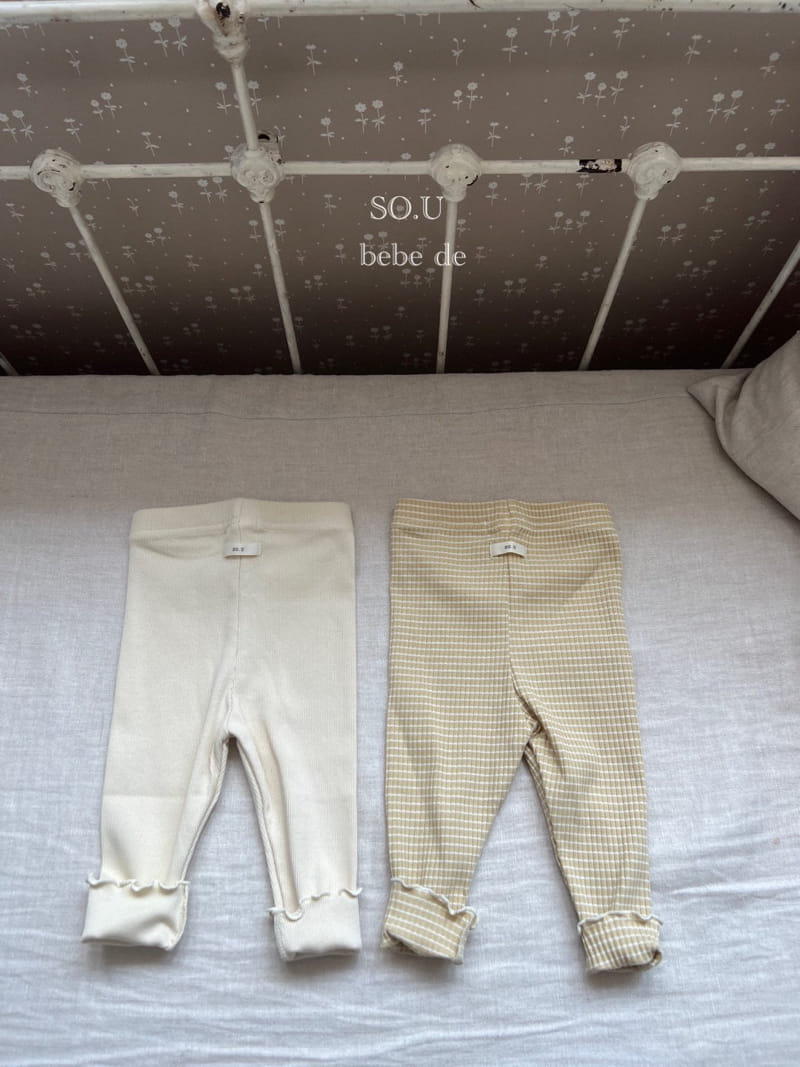 So U - Korean Baby Fashion - #babyoninstagram - Leggings Set - 3