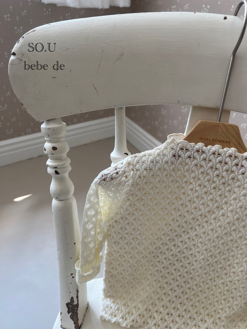 So U - Korean Baby Fashion - #onlinebabyboutique - Knit Terry Tee - 9