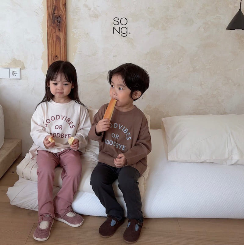 Song - Korean Children Fashion - #childofig - Good Bye Tee - 5