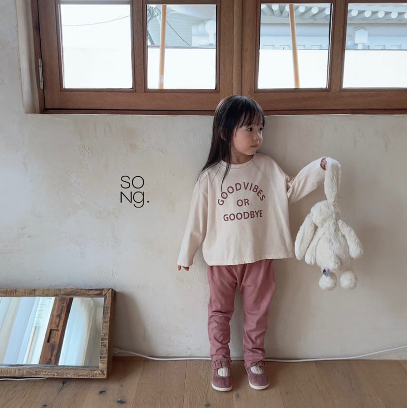 Song - Korean Children Fashion - #childofig - Good Bye Tee - 6