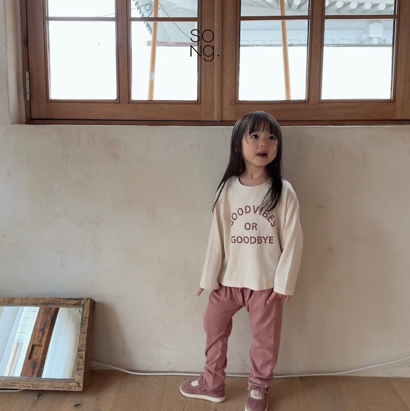 Song - Korean Children Fashion - #discoveringself - Good Bye Tee - 9