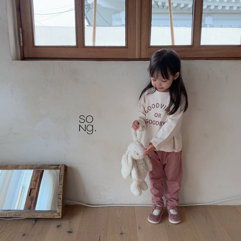 Song - Korean Children Fashion - #fashionkids - Good Bye Tee - 10