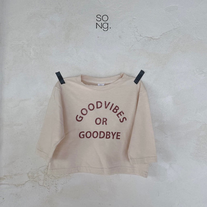 Song - Korean Children Fashion - #magicofchildhood - Good Bye Tee - 2