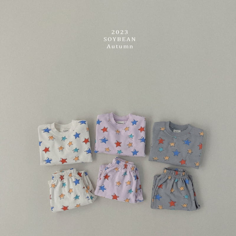 Soybean - Korean Children Fashion - #designkidswear - Shiny Top Bottom Set