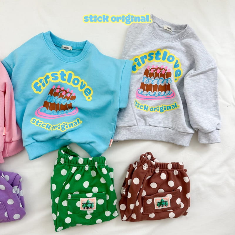 Stick - Korean Children Fashion - #Kfashion4kids - Cake Sweatshirt with Mom - 12