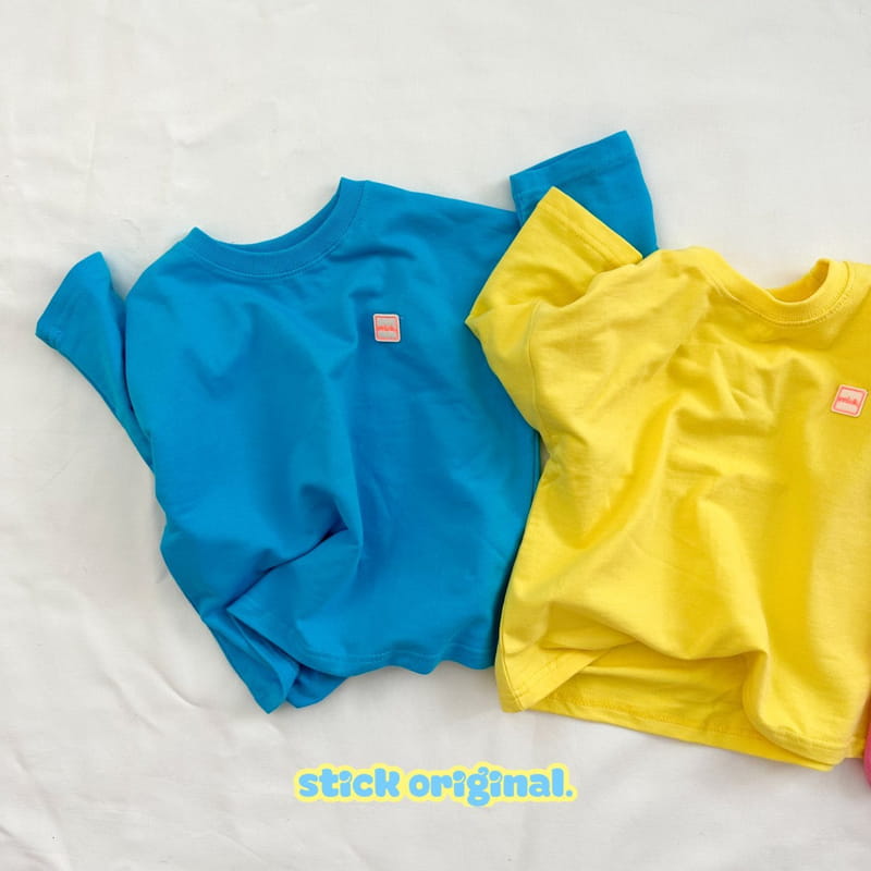 Stick - Korean Children Fashion - #stylishchildhood - Logo Tee - 4