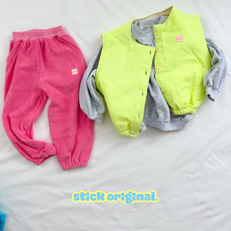Stick - Korean Children Fashion - #childofig - Stick Terry Pants with Mom - 9