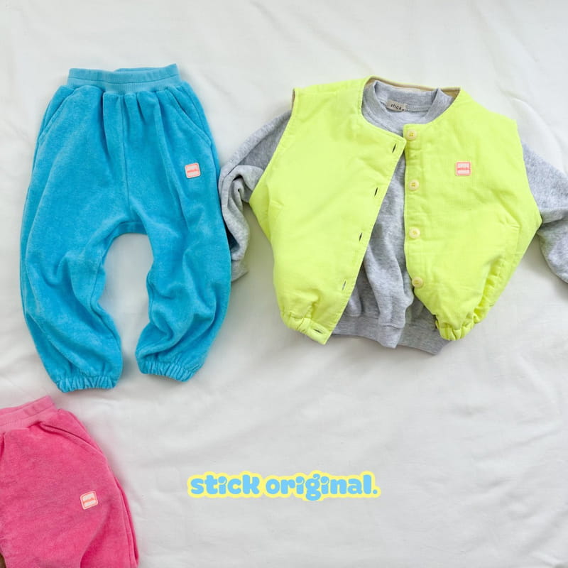 Stick - Korean Children Fashion - #designkidswear - Stick Terry Pants with Mom - 12