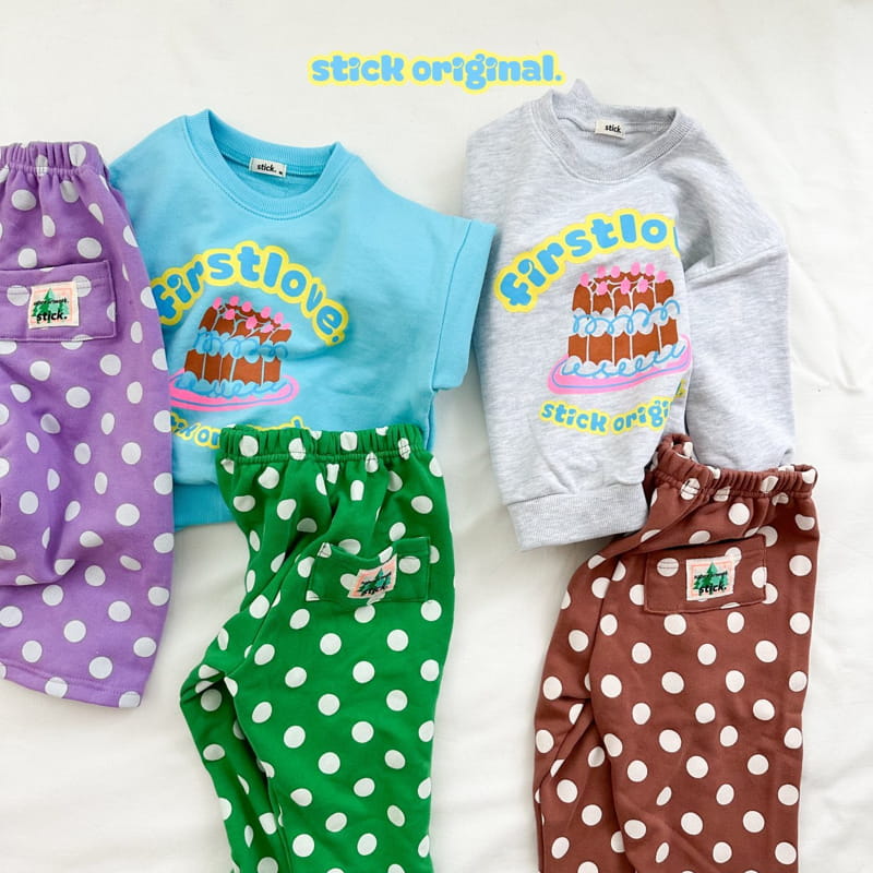 Stick - Korean Children Fashion - #discoveringself - Dot Pants - 5
