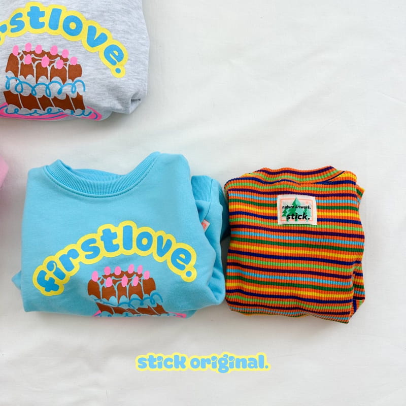 Stick - Korean Children Fashion - #fashionkids - Cake Sweatshirt with Mom - 8