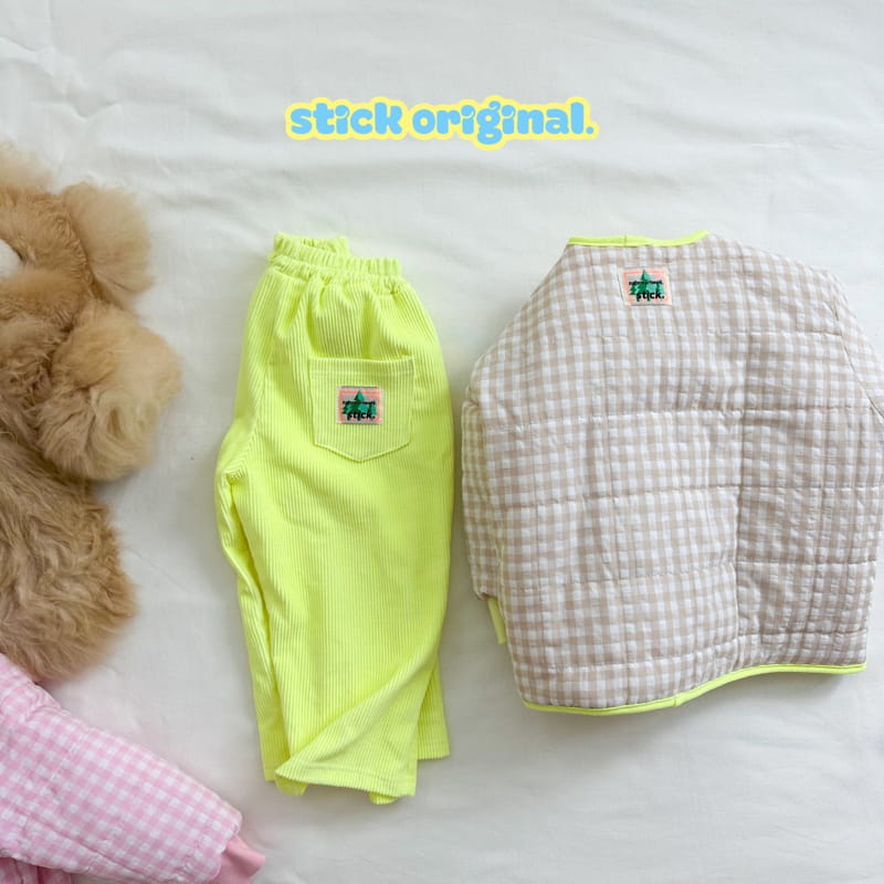 Stick - Korean Children Fashion - #fashionkids - Sweet Codu Pants with Mom - 4