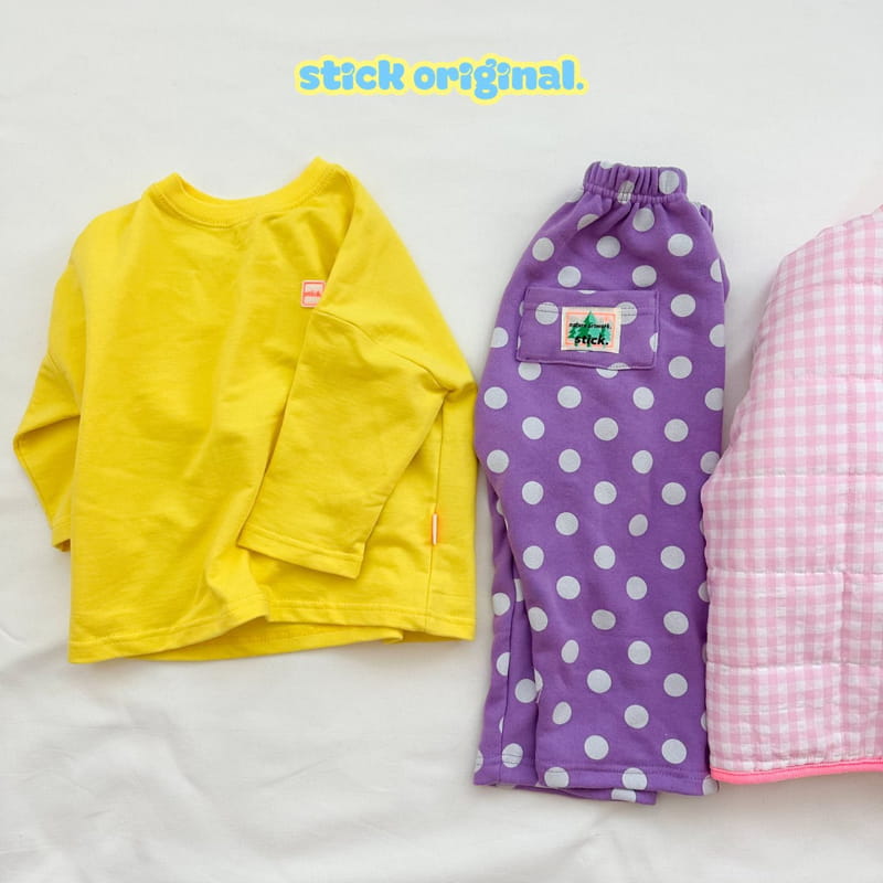 Stick - Korean Children Fashion - #kidsstore - Logo Tee - 10