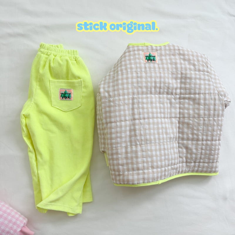 Stick - Korean Children Fashion - #kidsstore - Sweet Codu Pants with Mom - 5