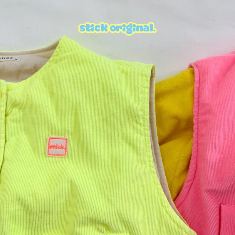 Stick - Korean Children Fashion - #kidsshorts - Sweet Vest with Mom - 4