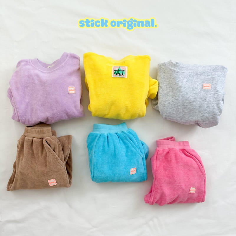 Stick - Korean Children Fashion - #magicofchildhood - Stick Terry Pants with Mom - 6