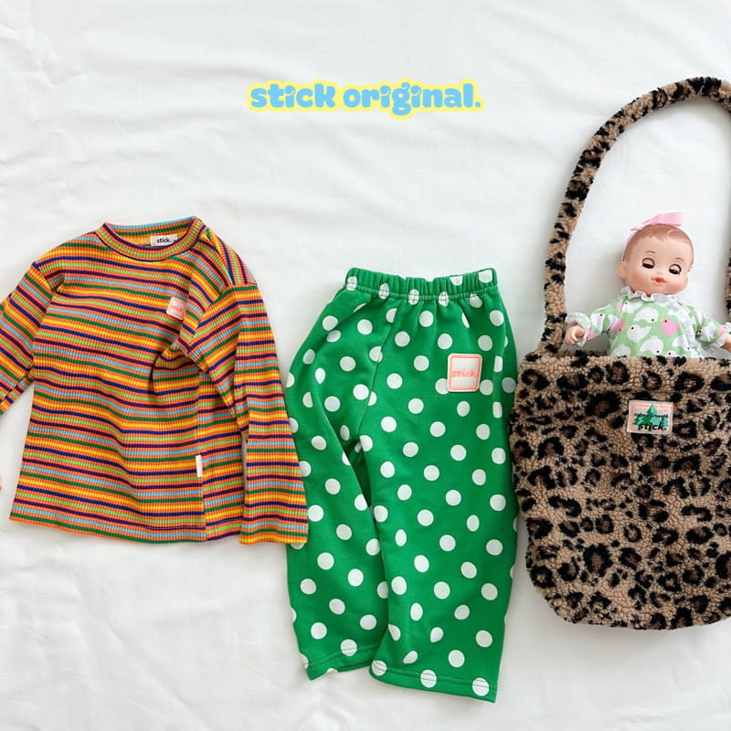 Stick - Korean Children Fashion - #magicofchildhood - Kitty Cross Bag - 5