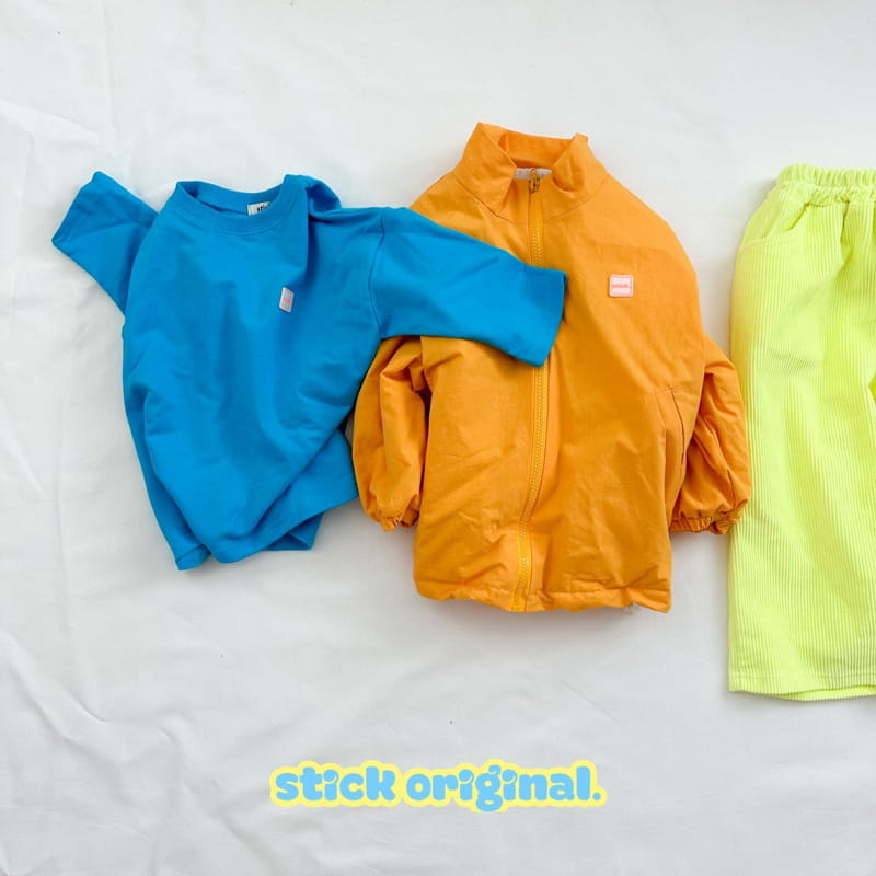 Stick - Korean Children Fashion - #stylishchildhood - Logo Tee - 3