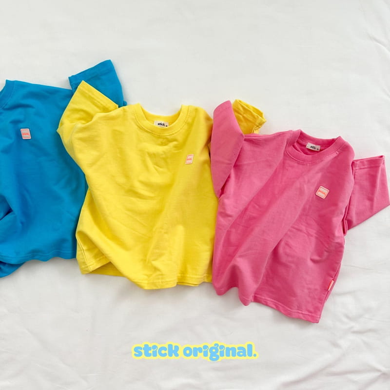 Stick - Korean Children Fashion - #todddlerfashion - Logo Tee