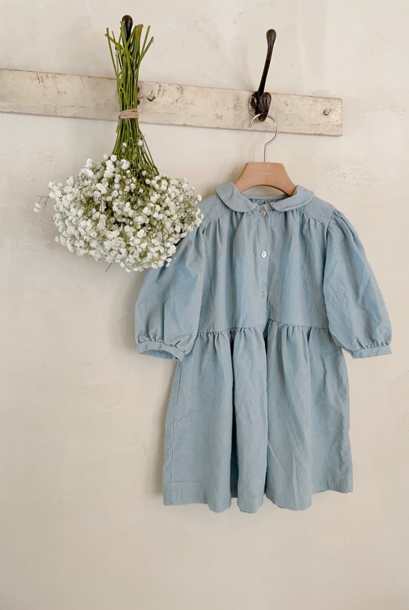 Studio M - Korean Children Fashion - #designkidswear - Pure Shirring One-piece - 12