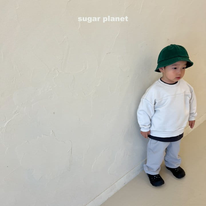 Sugar Planet - Korean Children Fashion - #childofig - Simple Stitch Sweatshirt - 5
