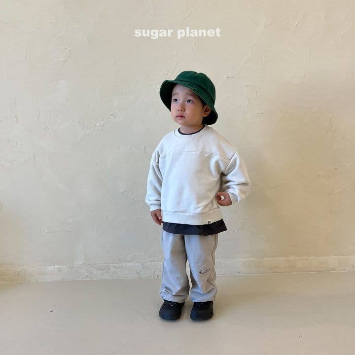 Sugar Planet - Korean Children Fashion - #designkidswear - Simple Stitch Sweatshirt - 8