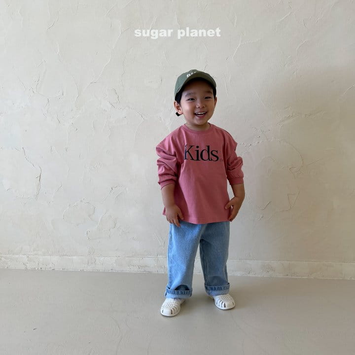Sugar Planet - Korean Children Fashion - #kidsshorts - Kid Sleeve Tee - 6