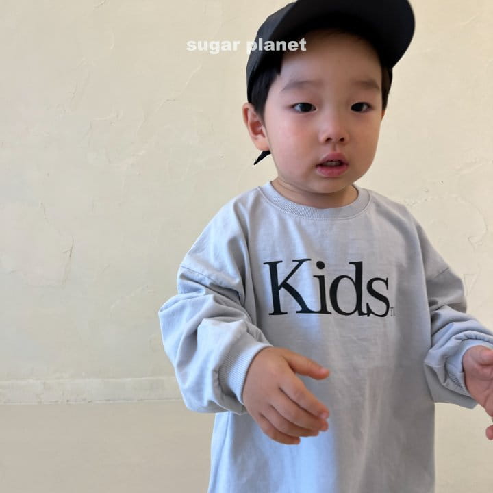 Sugar Planet - Korean Children Fashion - #magicofchildhood - Kid Sleeve Tee - 11