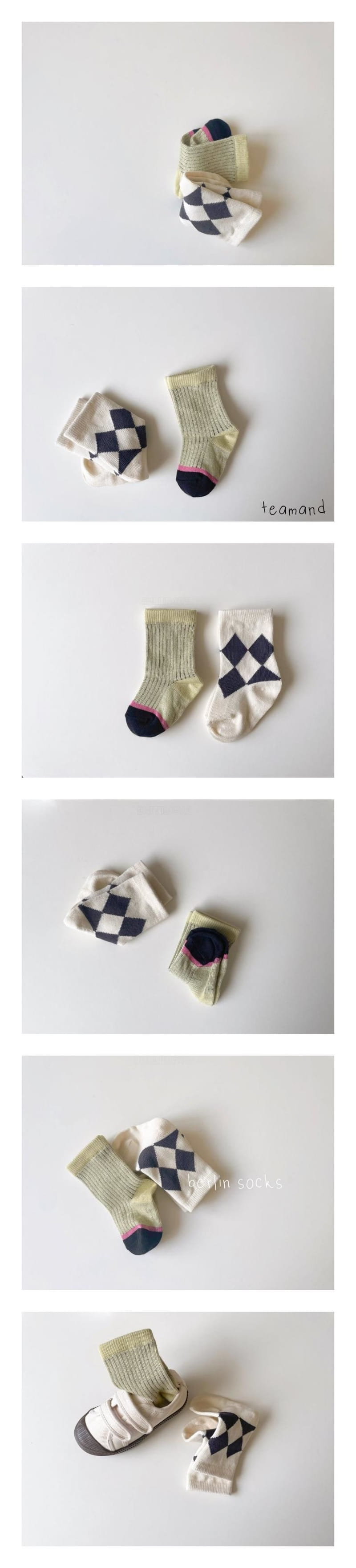 Teamand - Korean Children Fashion - #childofig - Berlin Socks Set