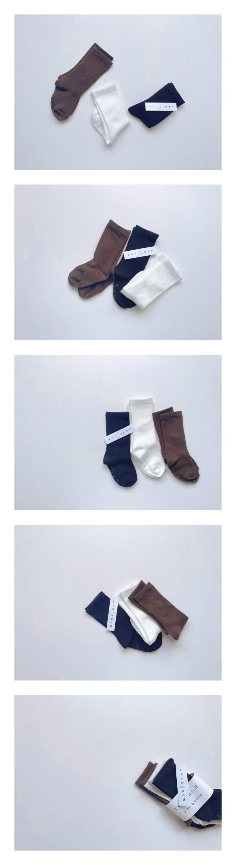 Teamand - Korean Children Fashion - #designkidswear - Muzi Knee Socks Set