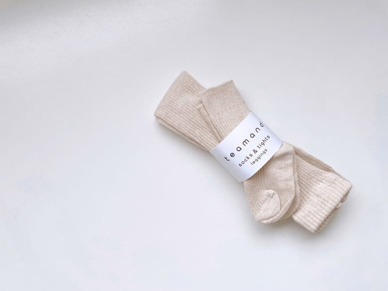 Teamand - Korean Children Fashion - #designkidswear - Cookie Leggings Socks Set - 3