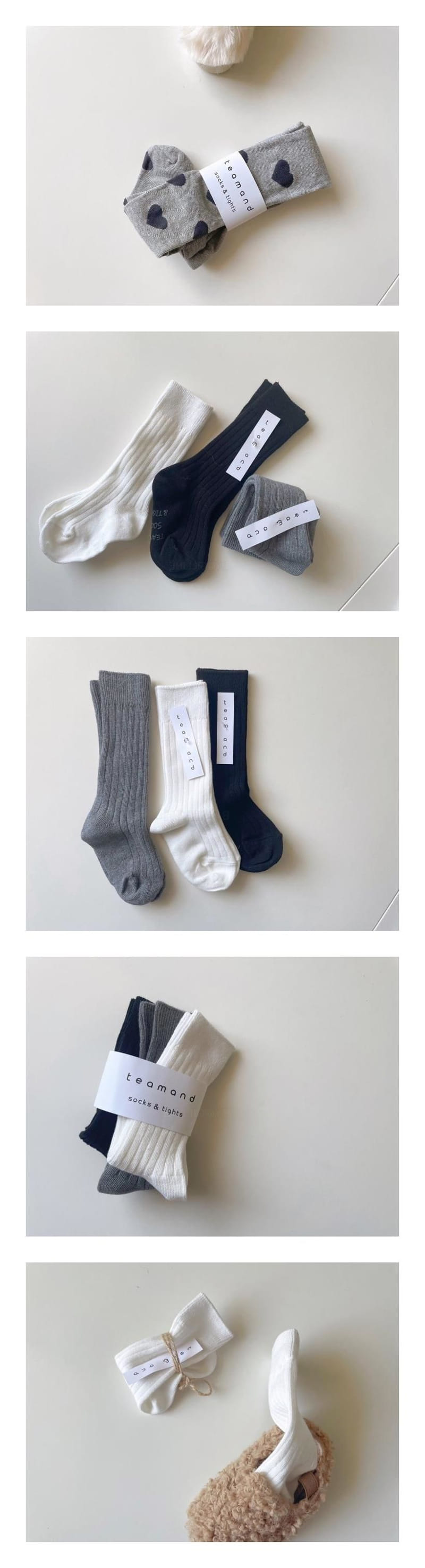 Teamand - Korean Children Fashion - #fashionkids - Essential Socks Set