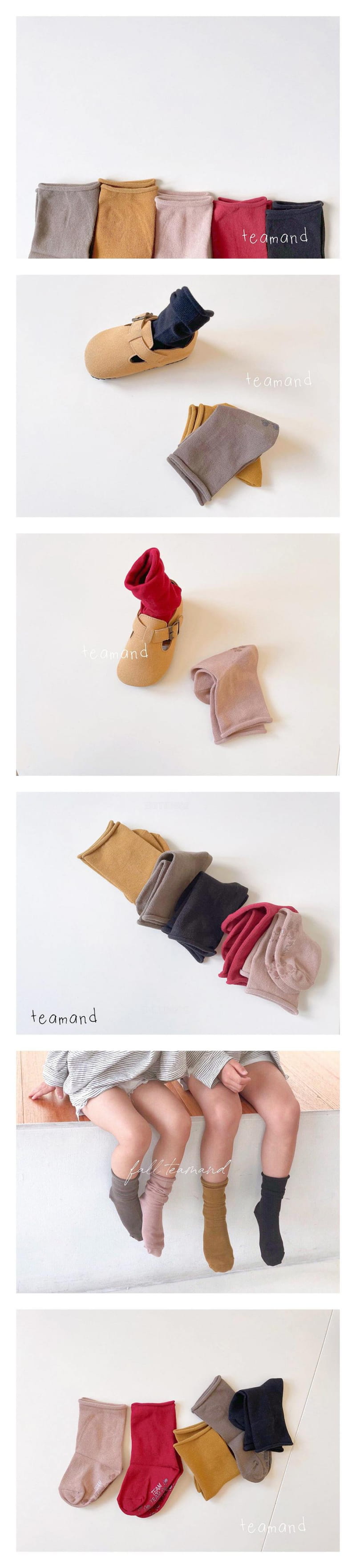 Teamand - Korean Children Fashion - #kidsshorts - Muzi Doldol Socks