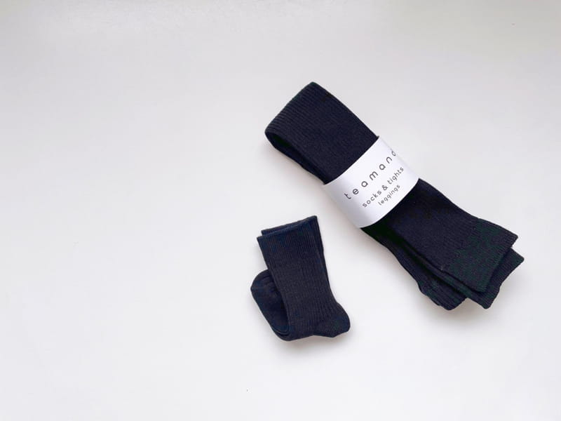Teamand - Korean Children Fashion - #kidsshorts - Cookie Leggings Socks Set - 6