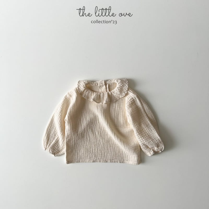 The Little Ove - Korean Children Fashion - #magicofchildhood - Cotton Blouse